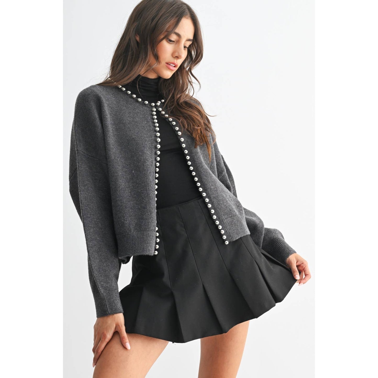 Penelope Stud Cardigan