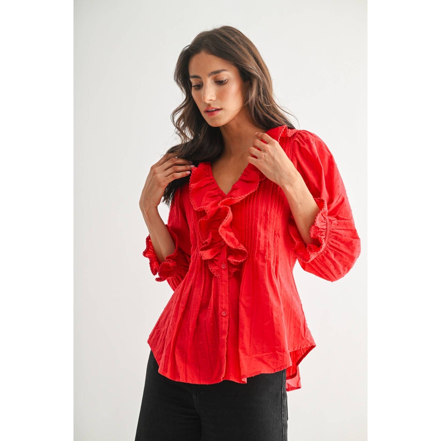 Siren Ruffle Top