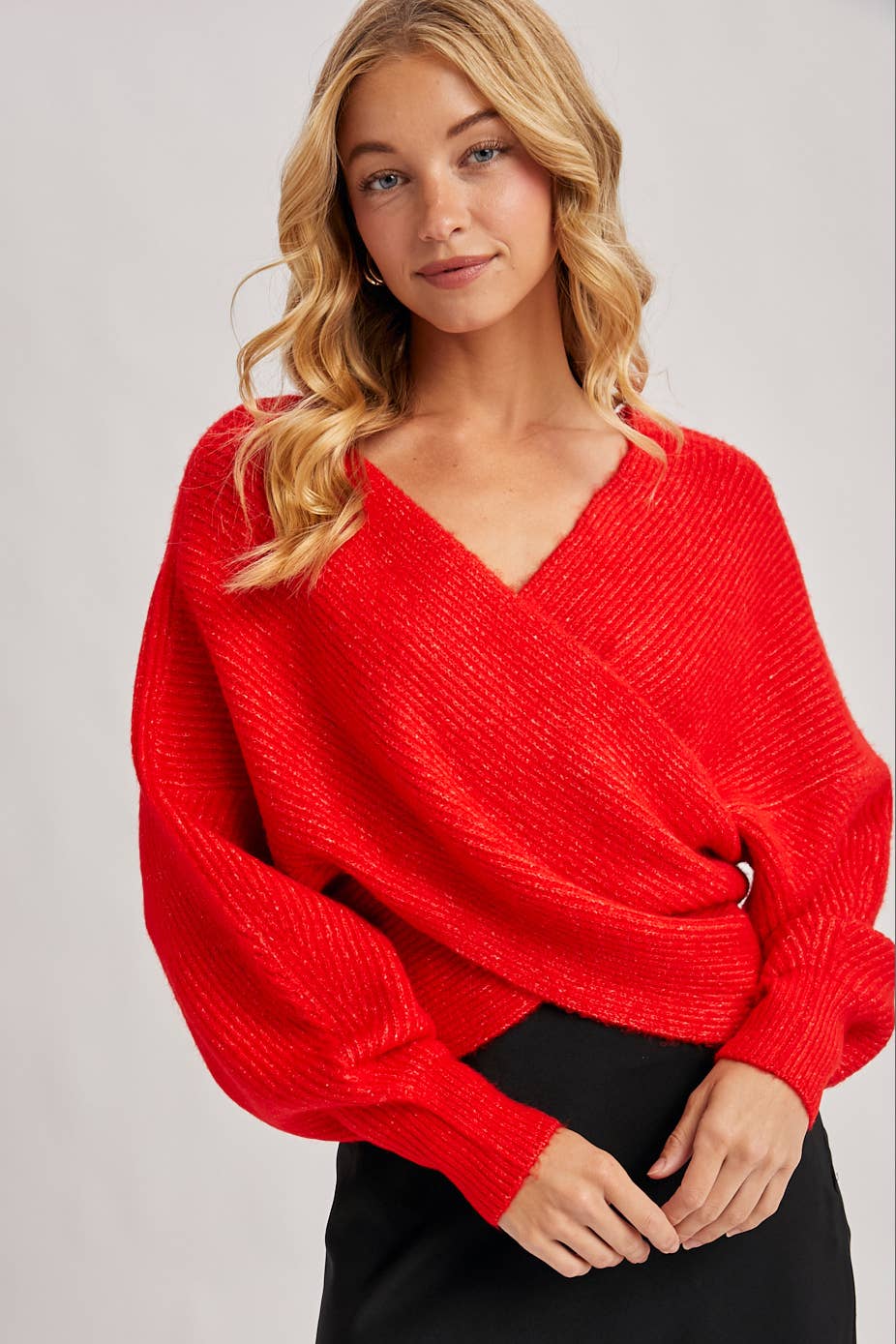 Whitney Wrap Sweater - Two Colors