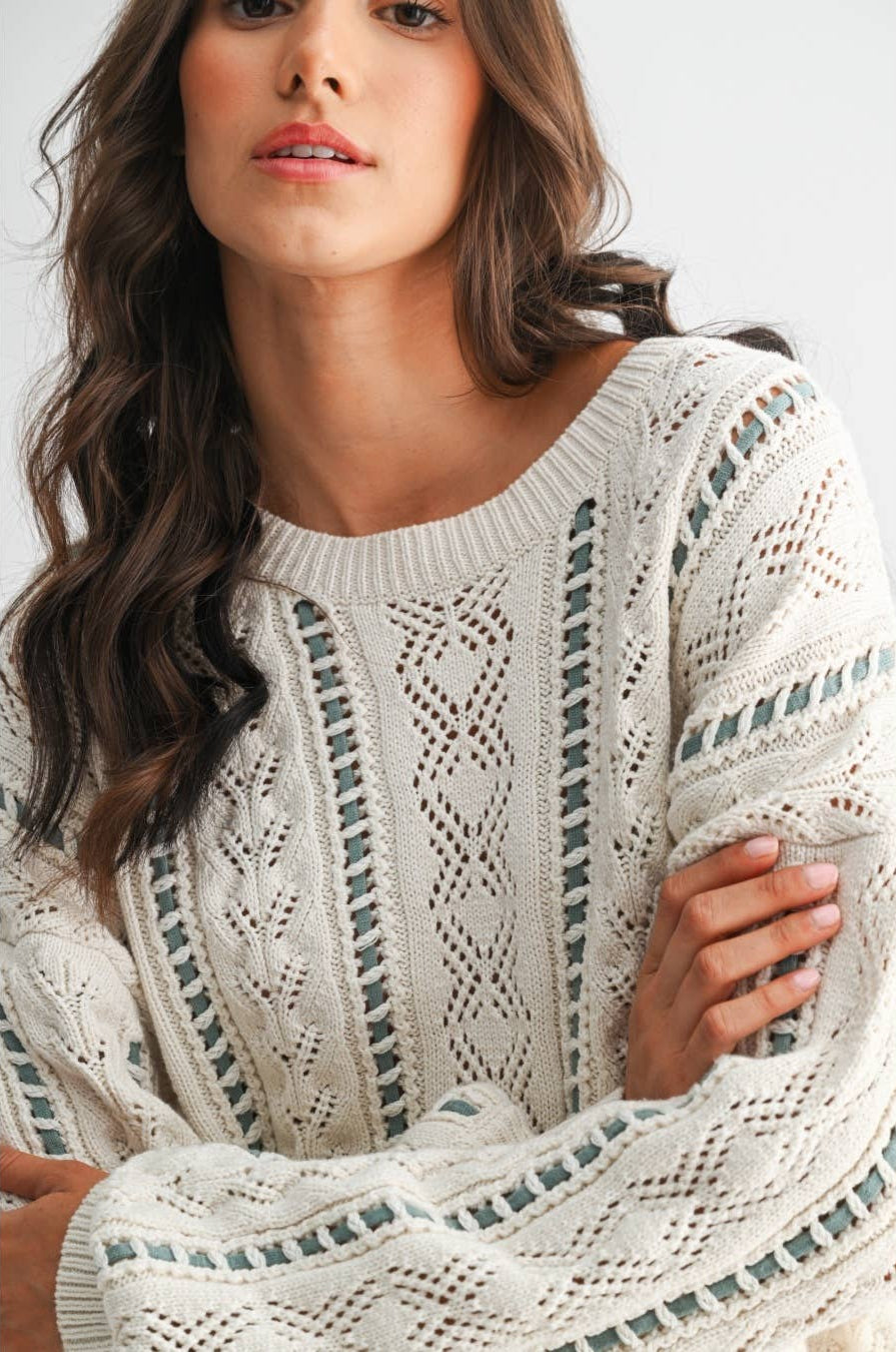 Somerset Woven Sweater
