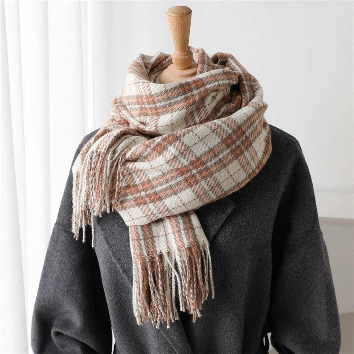Imogen Plaid Scarf - Three Colors
