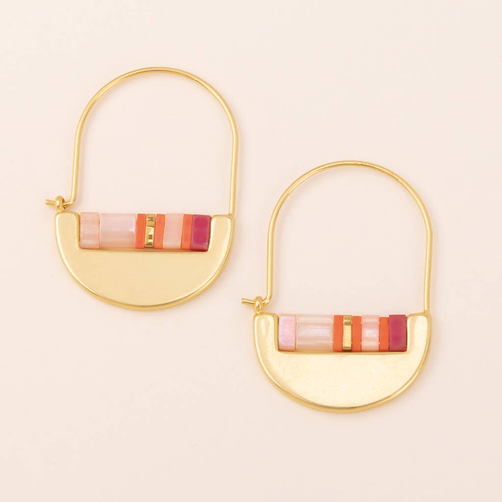 Good Karma Miyuki Hoops - Three Colors