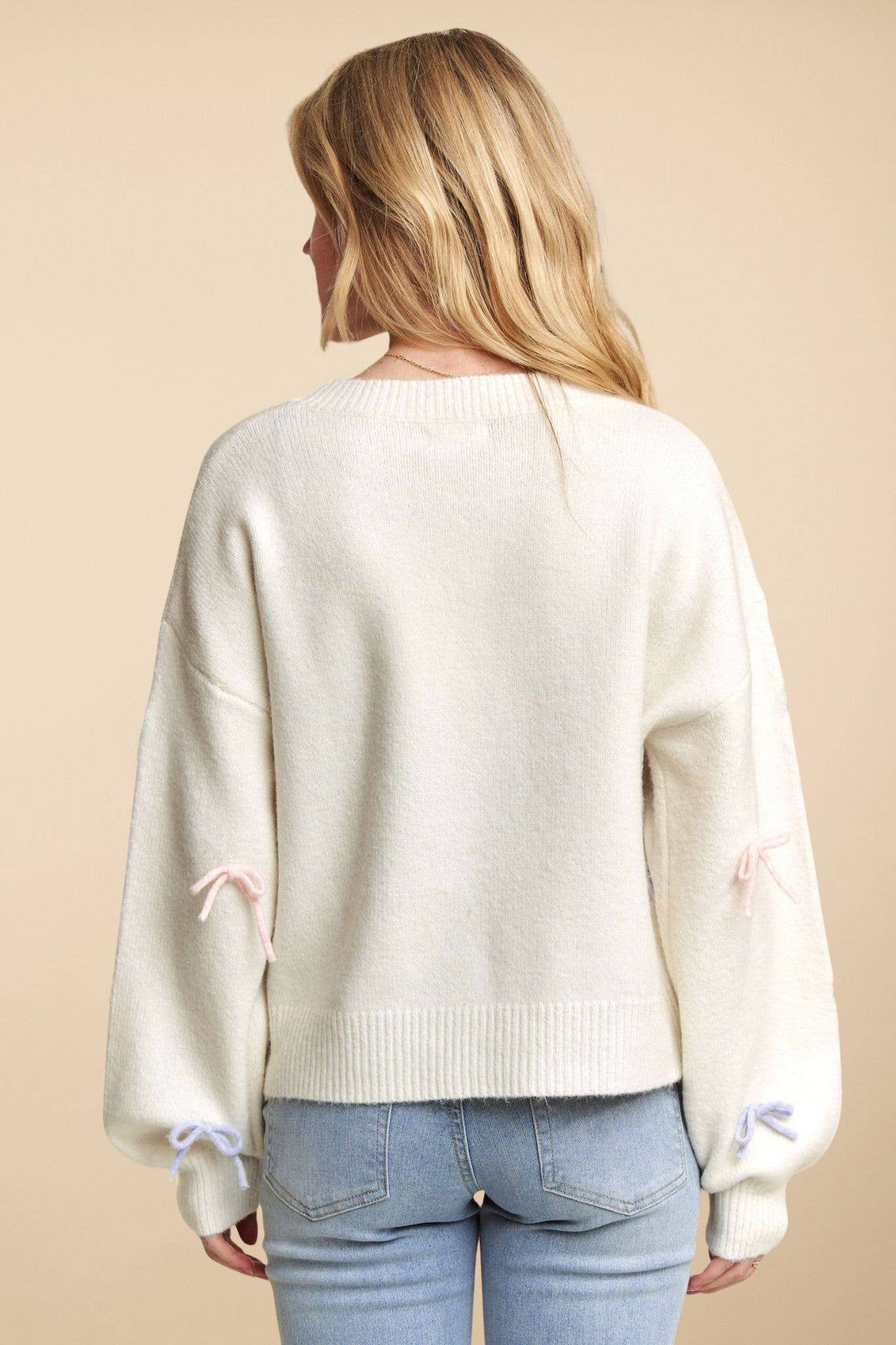 Cutesy Bow Sweater