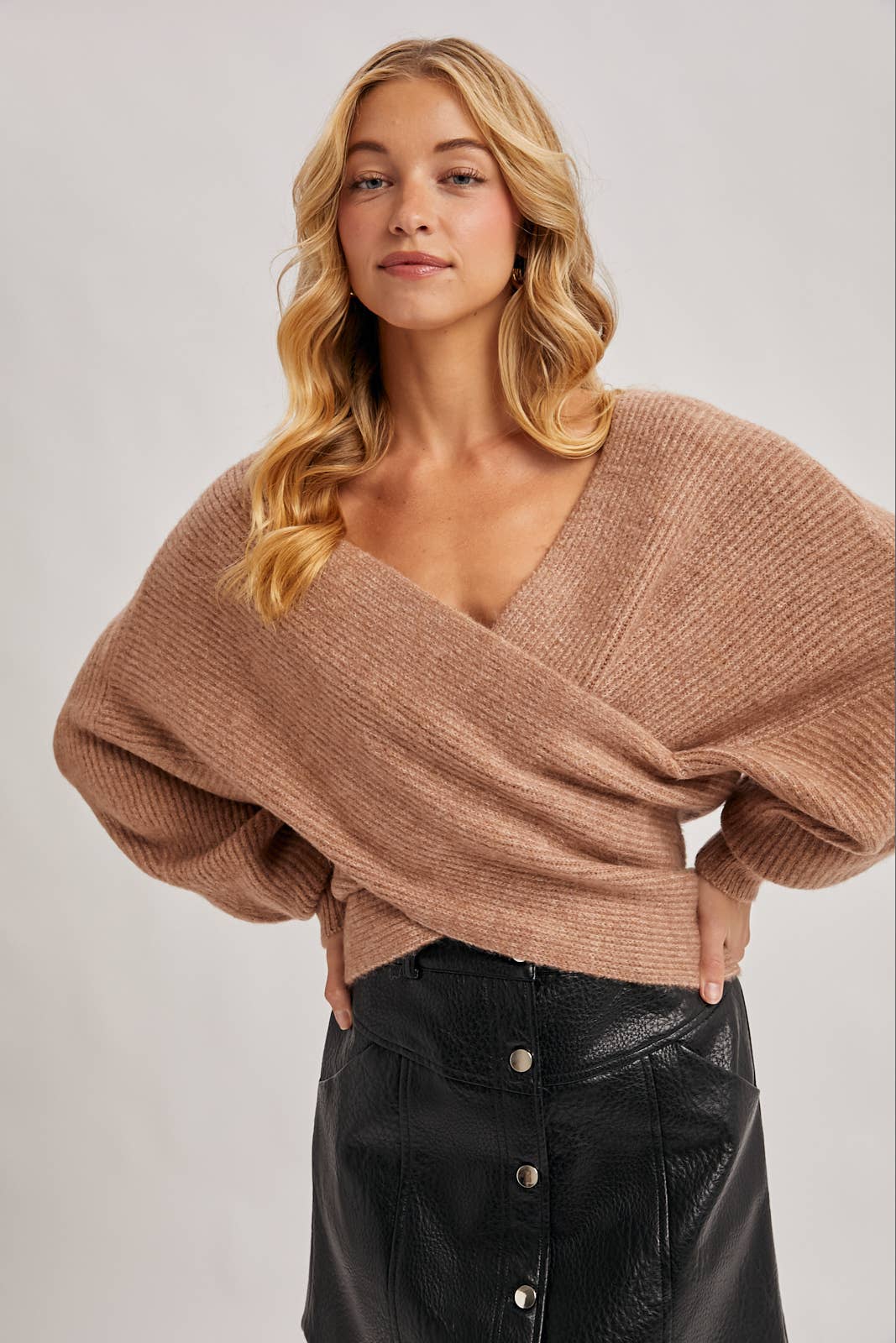 Whitney Wrap Sweater - Two Colors
