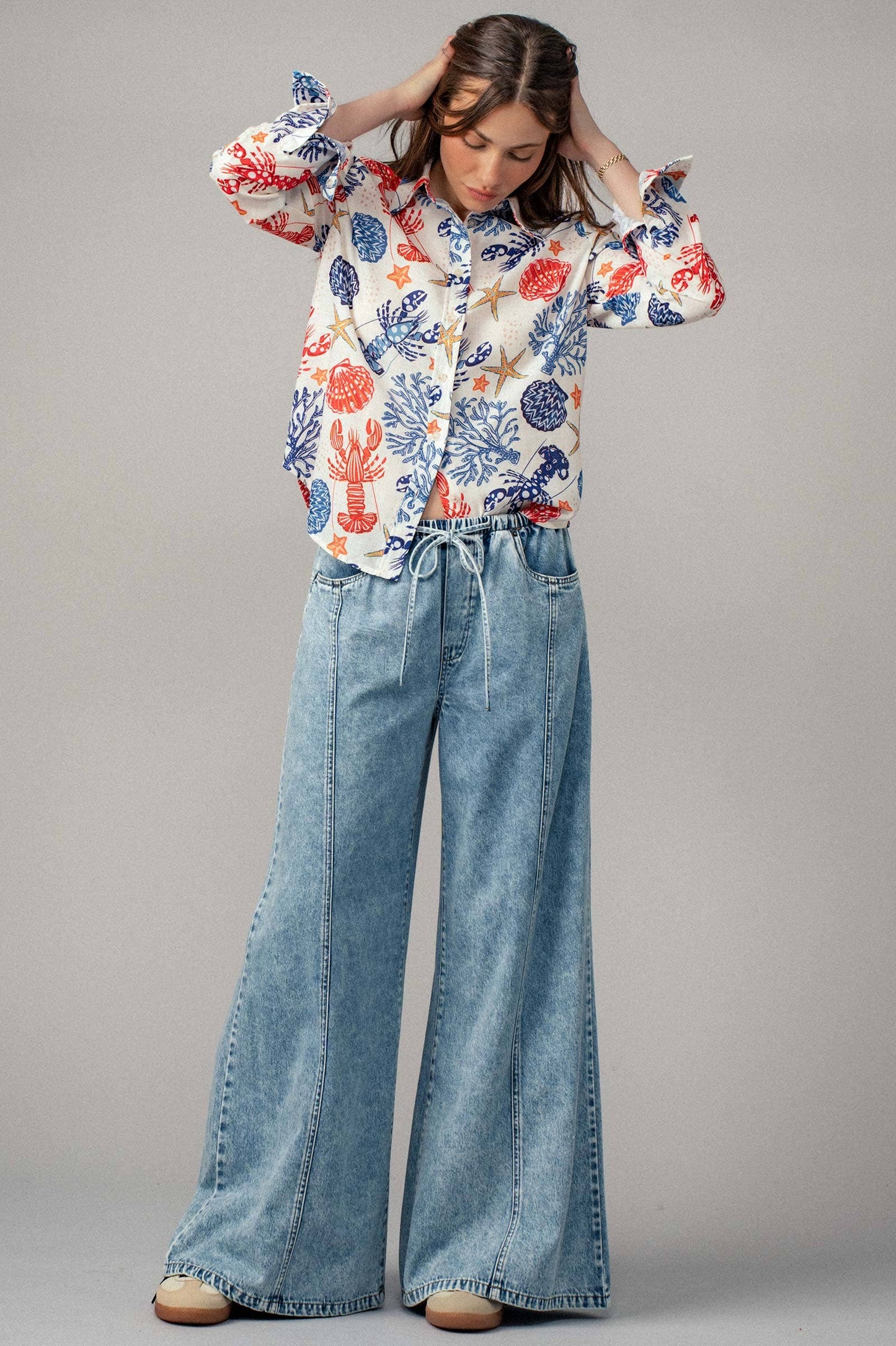 Henna Wide Leg Jeans