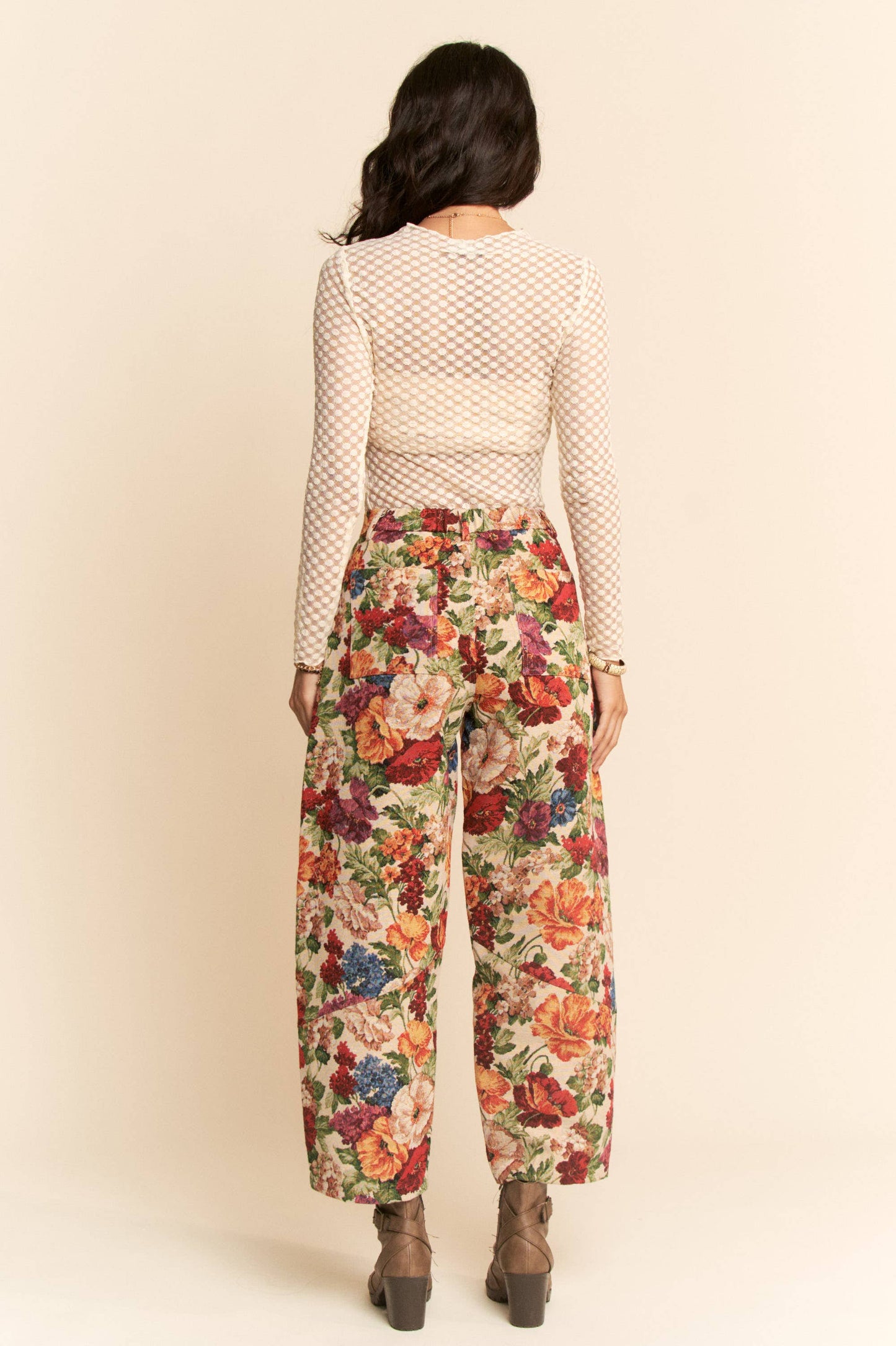 Mira Floral Tapestry Pants