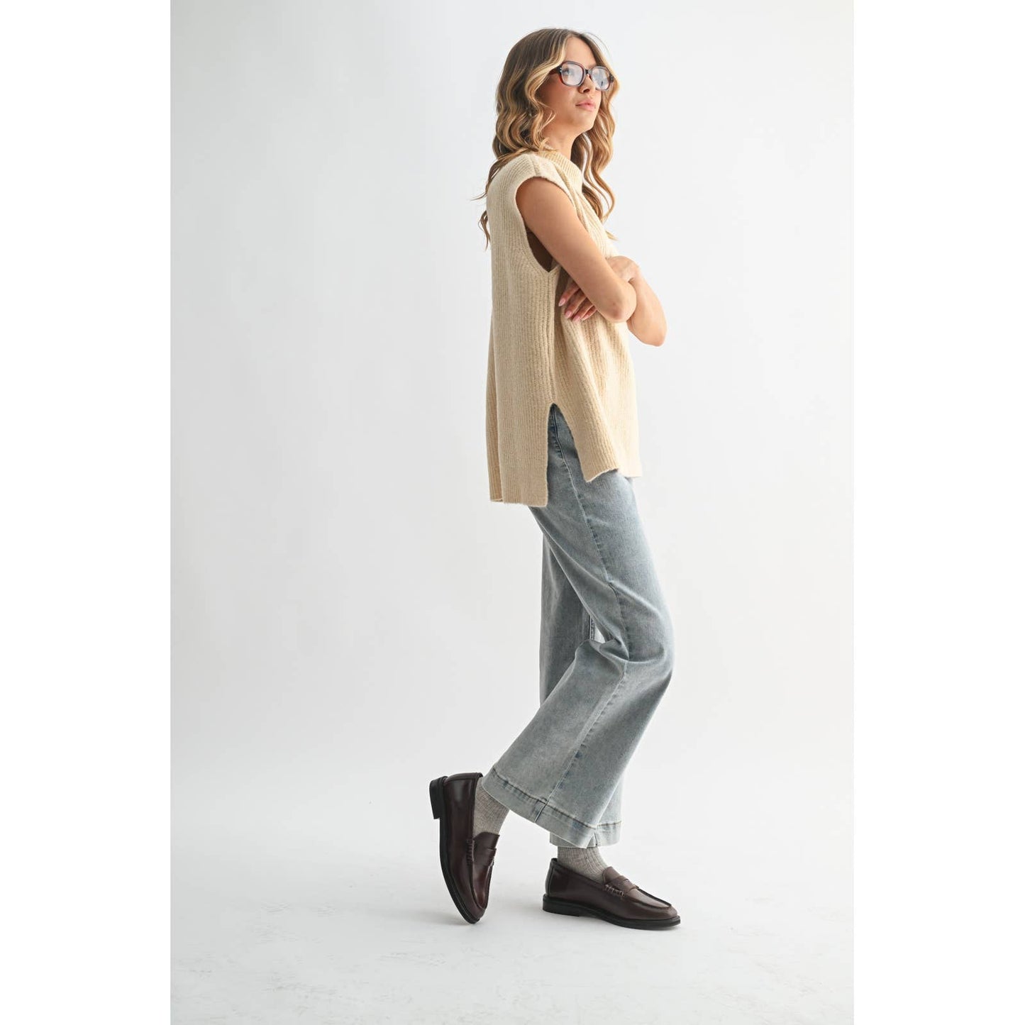 Savannah Side Slit Sweater