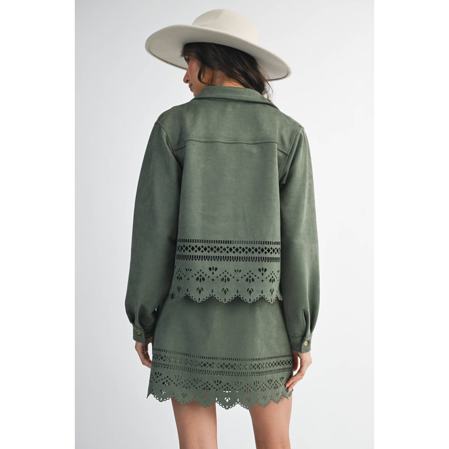 Reagan Laser Cut Jacket