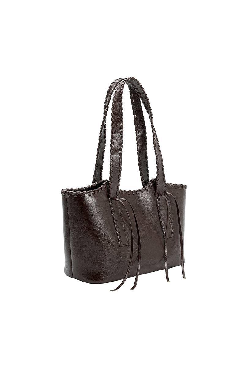 Phoebe Espresso Shoulder Bag