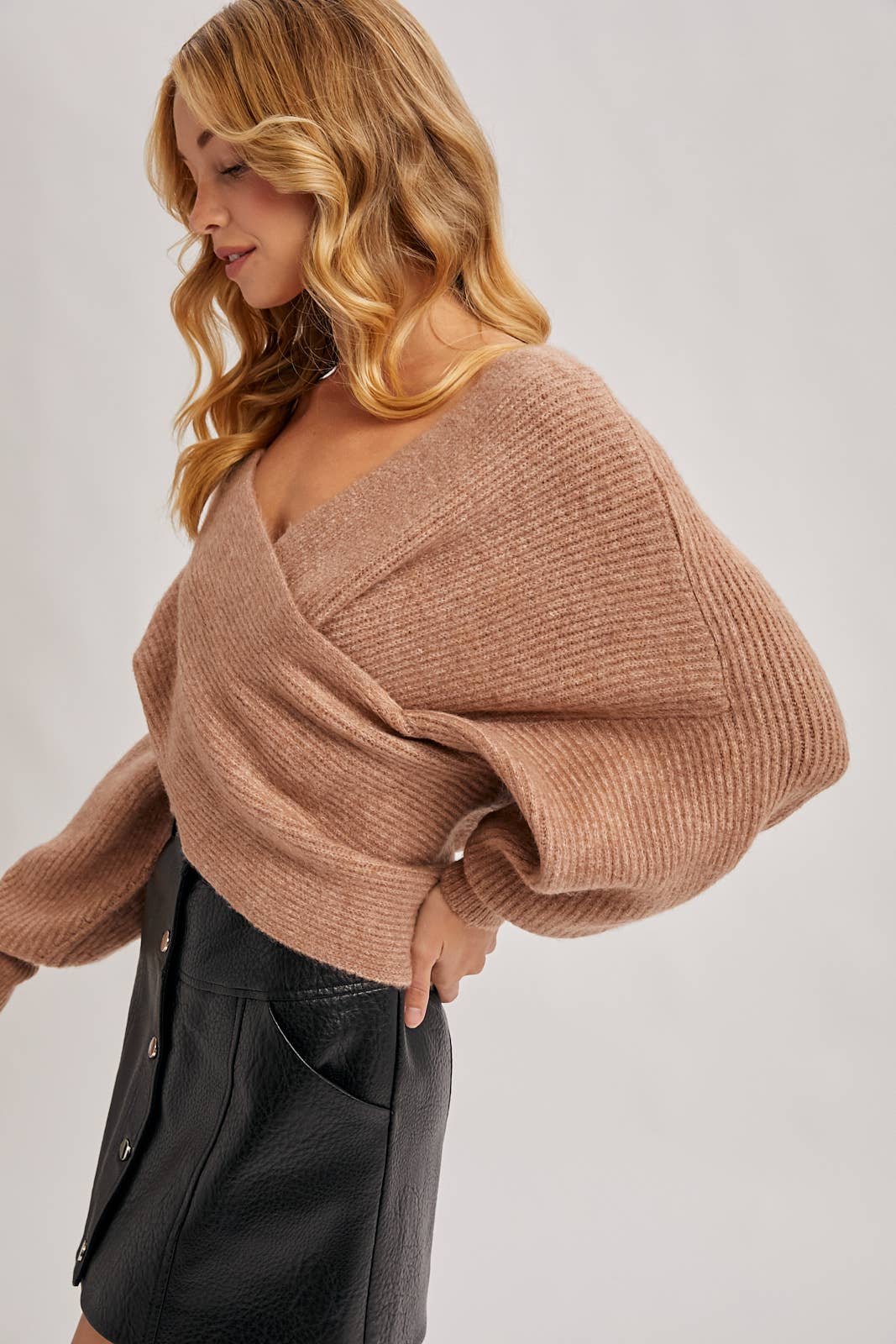 Whitney Wrap Sweater - Two Colors