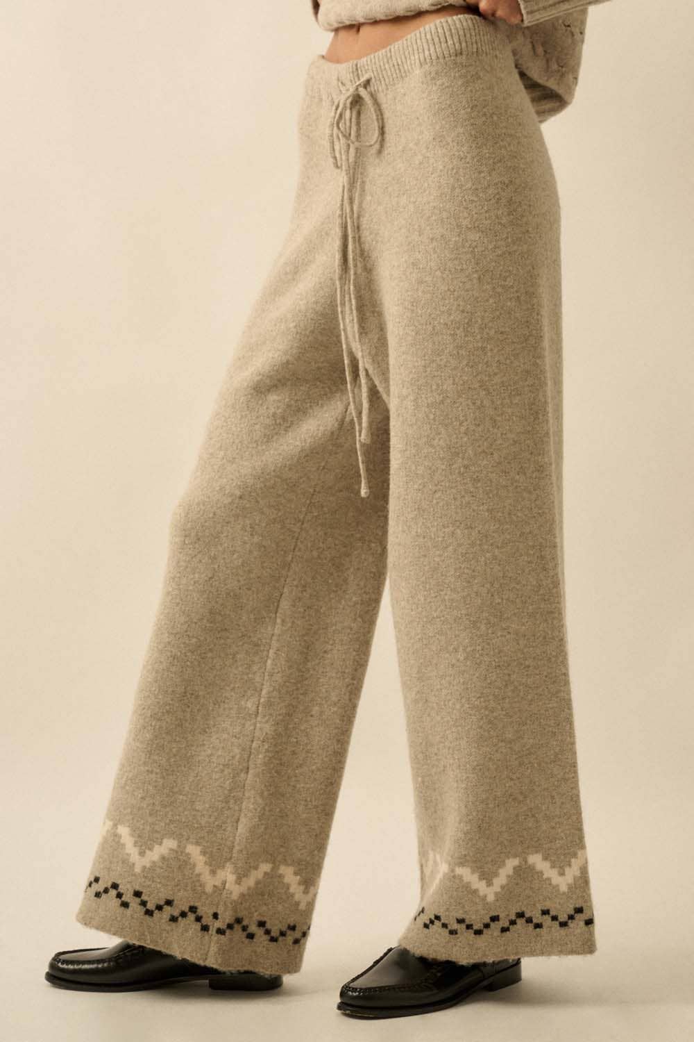 Alpine Drawstring Sweater Pants