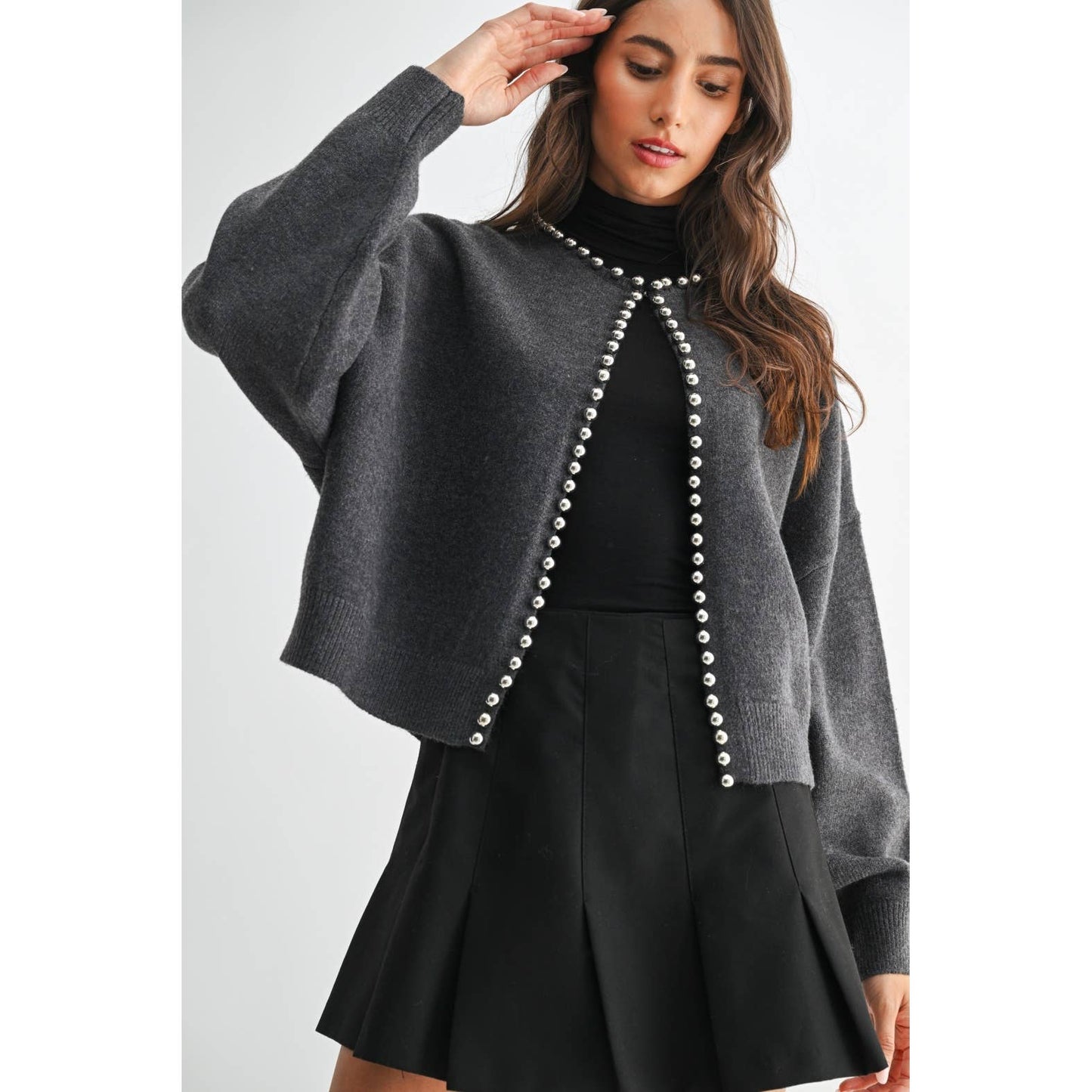 Penelope Stud Cardigan