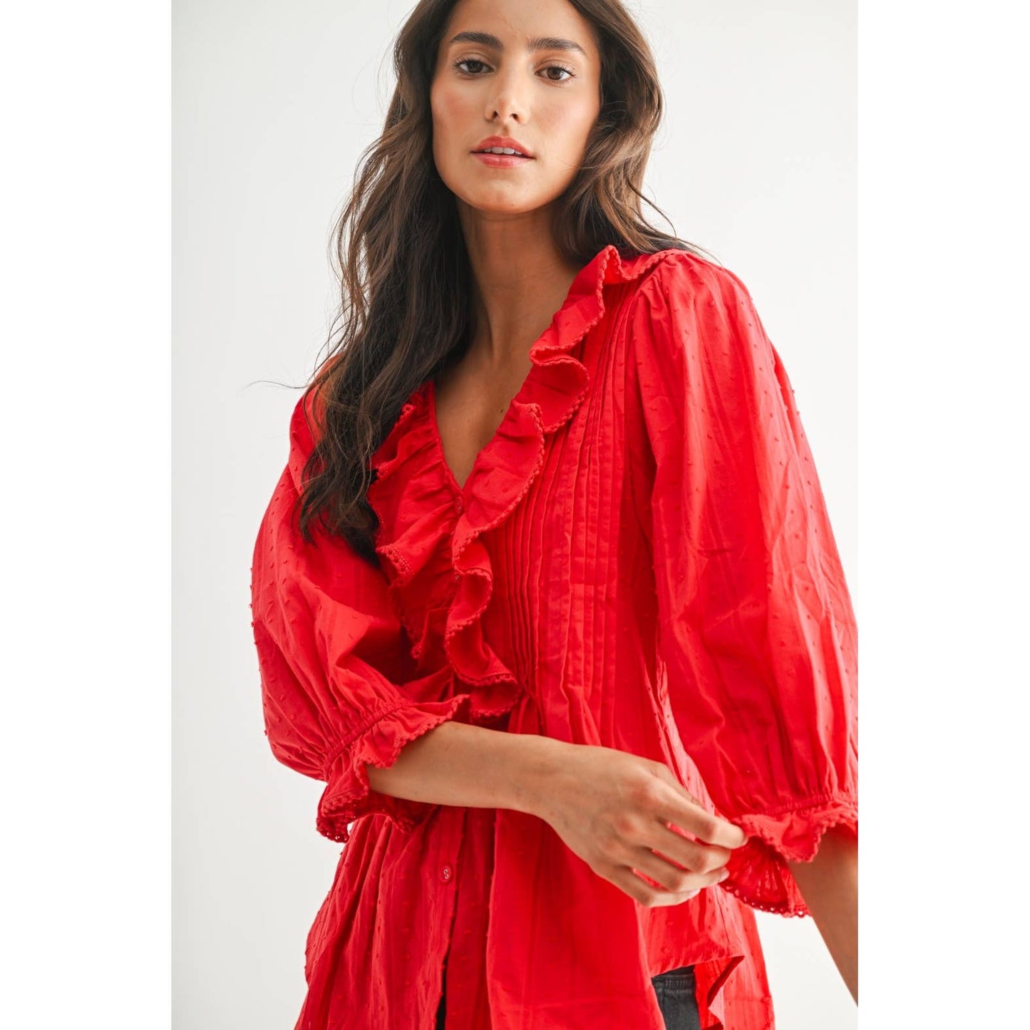 Siren Ruffle Top
