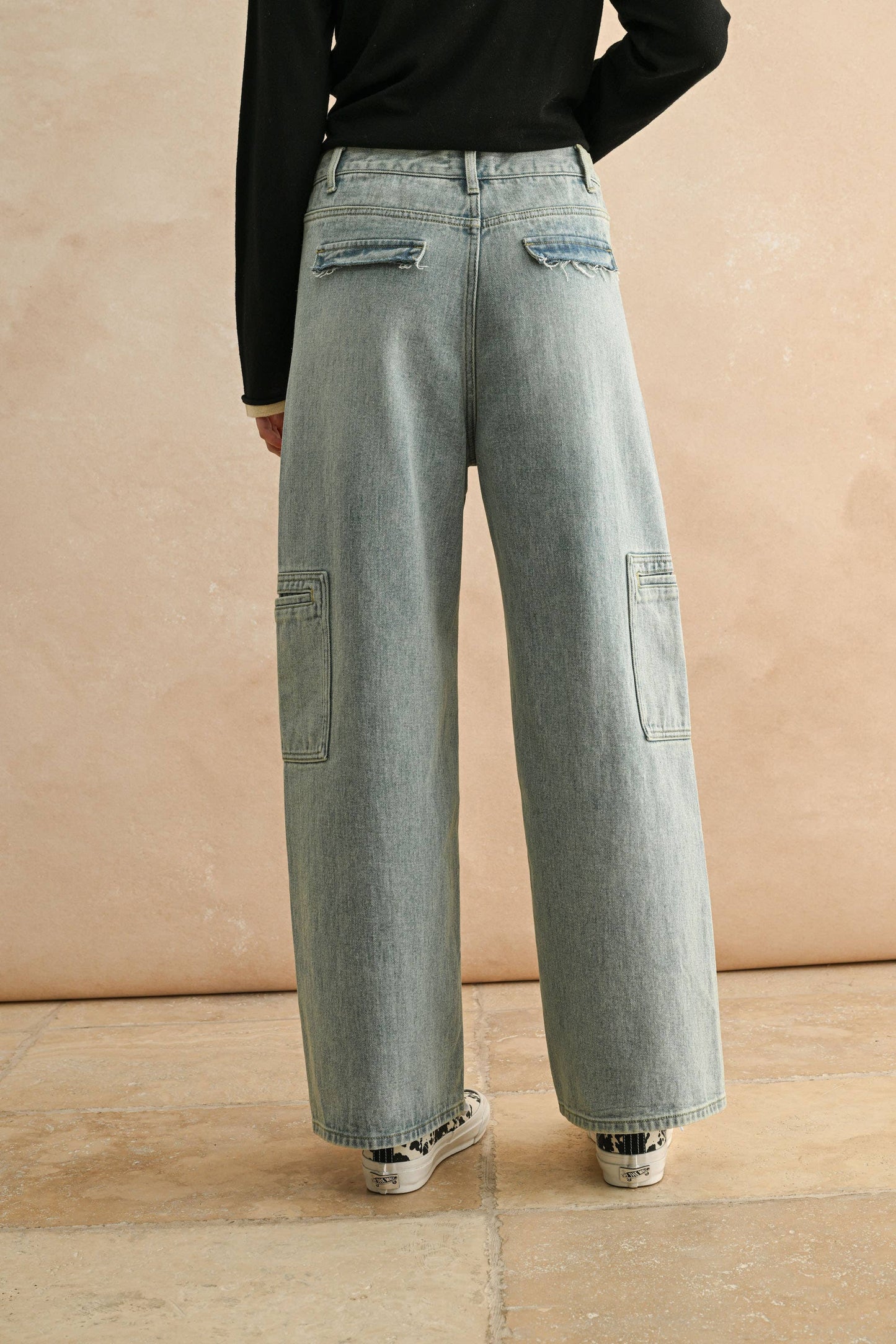 Emory Utility Pocket Baggy Jeans