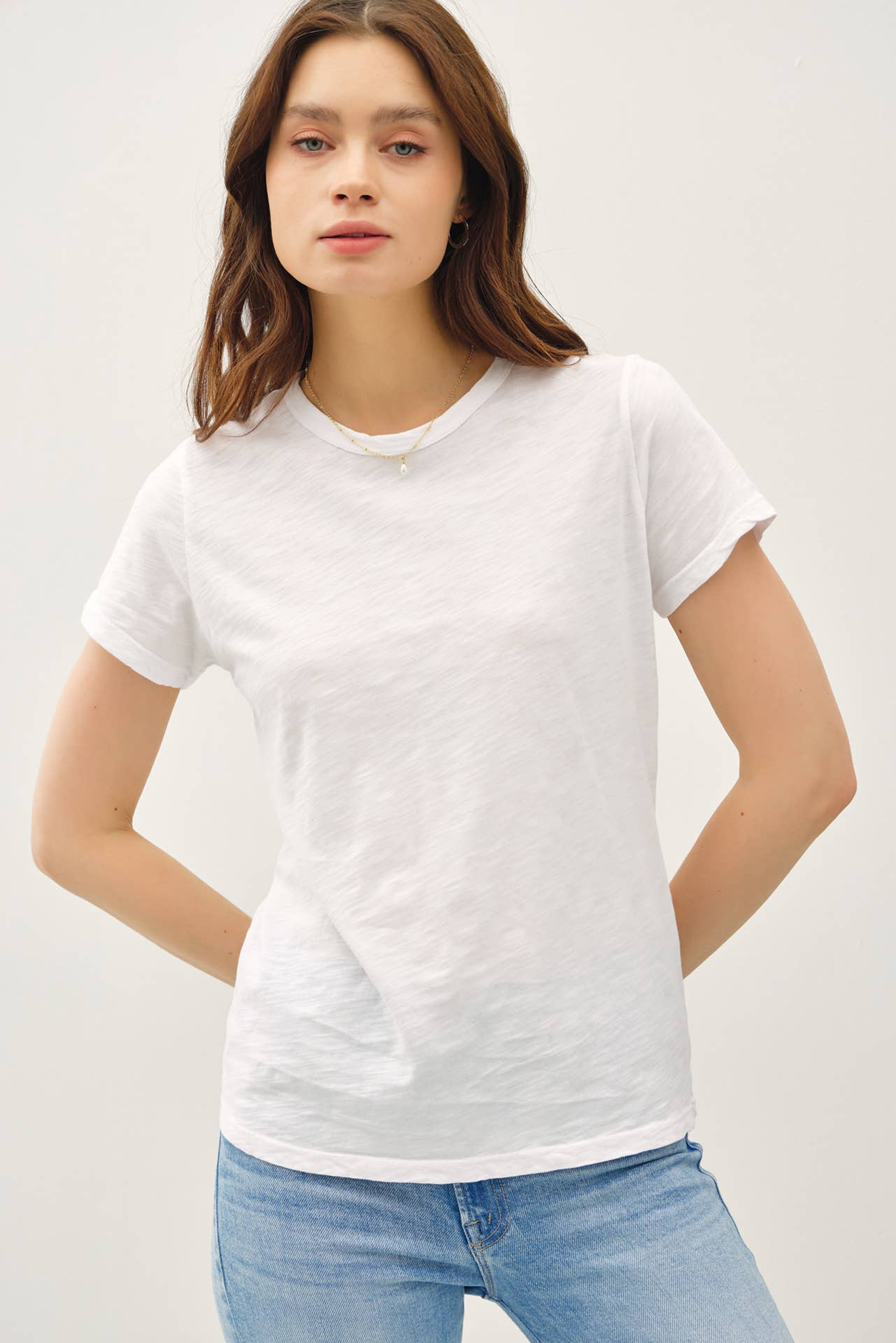 Josie Basic Tee - Four Colors