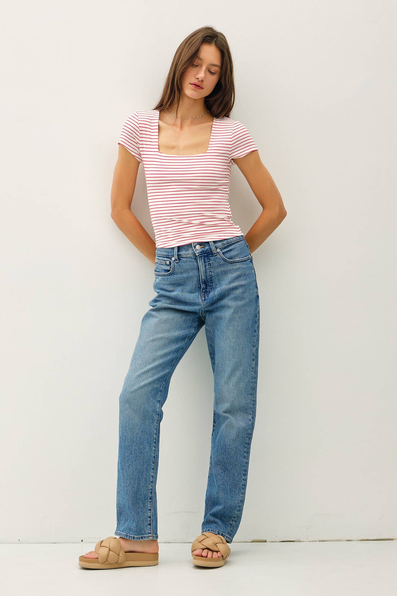 Jessie Square Neck Top