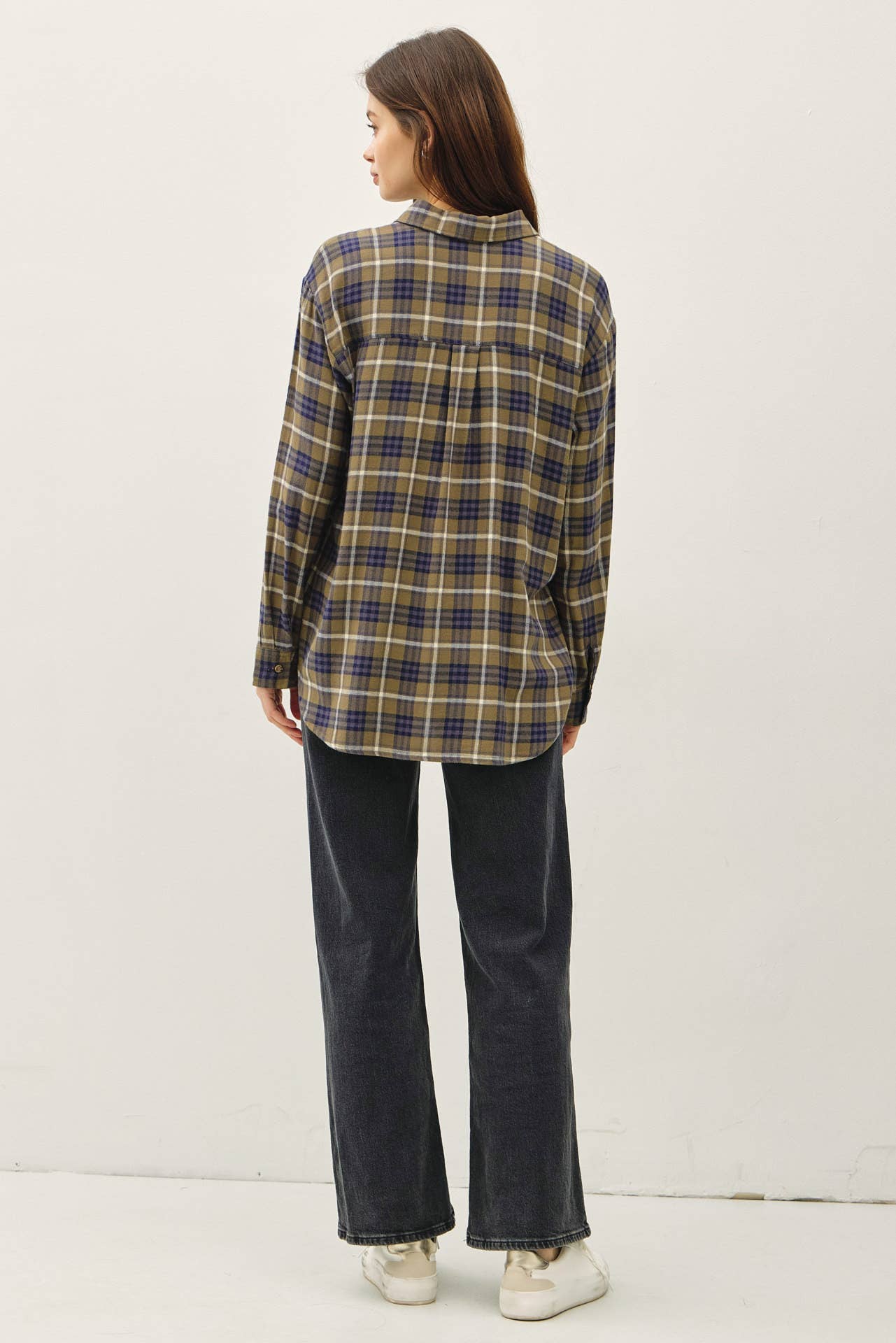 Drea Plaid Tunic Shirt