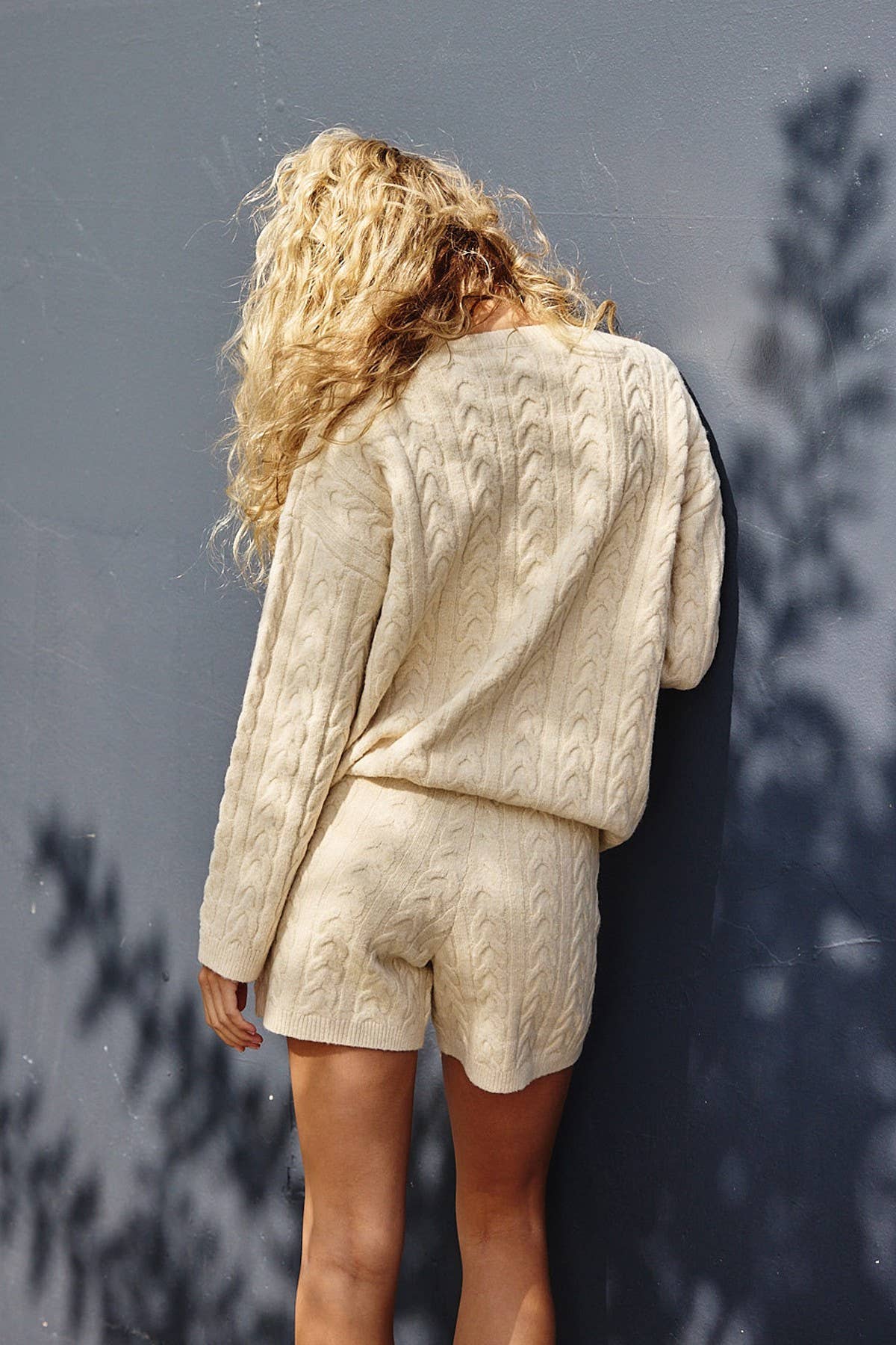 Homebody Cable Sweater Set