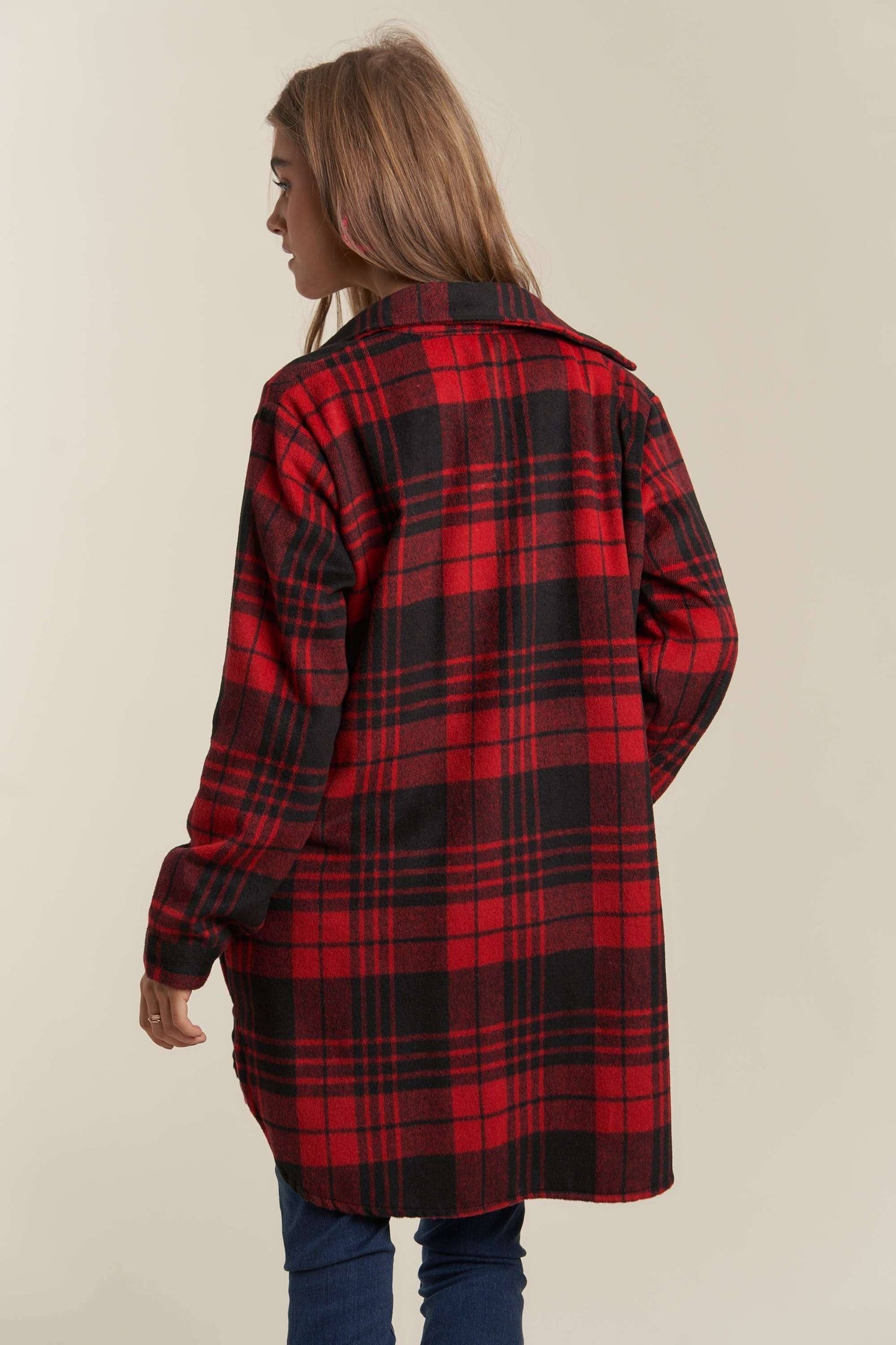 Denver Button Down Flannel Shacket