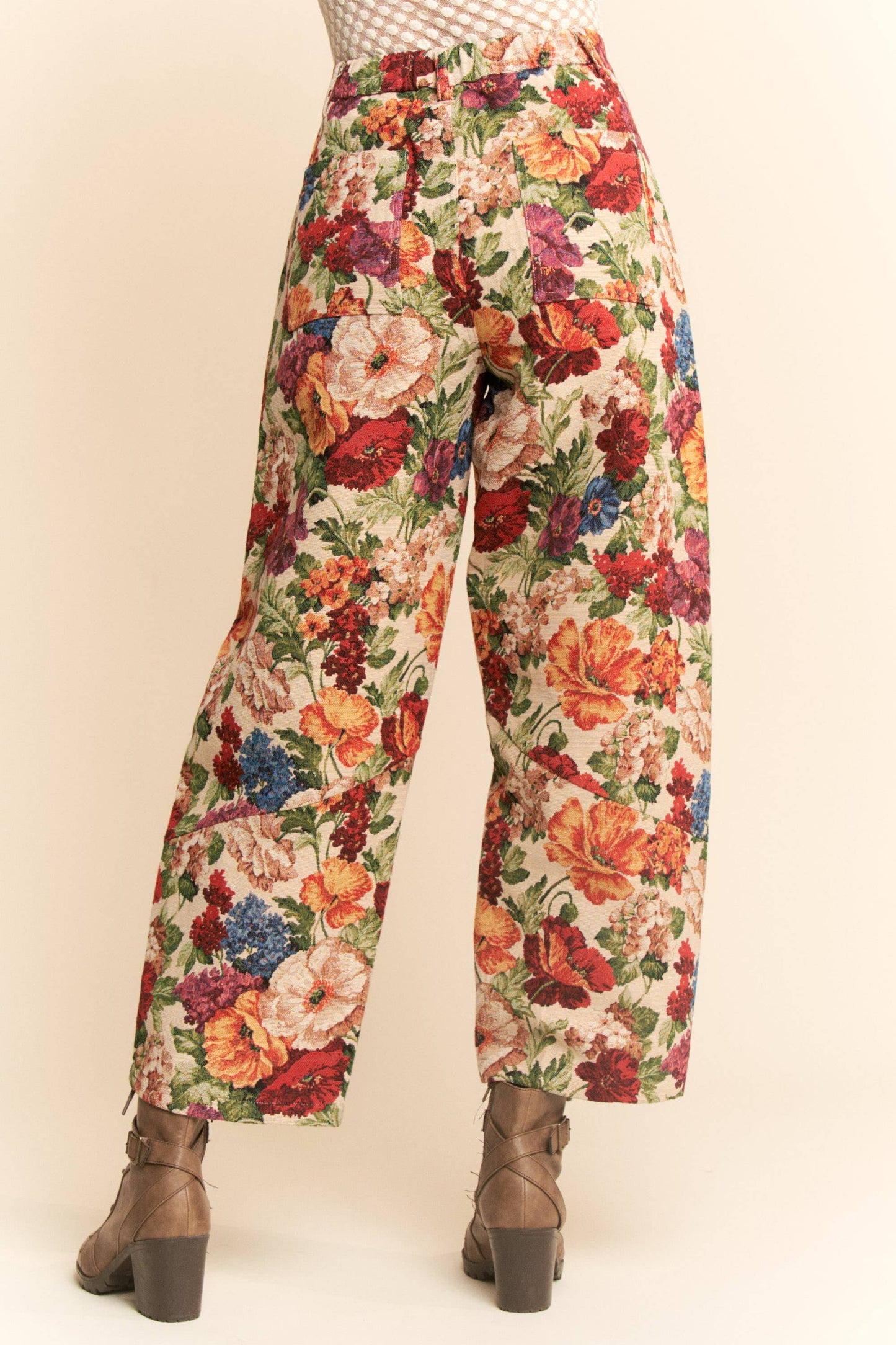 Mira Floral Tapestry Pants