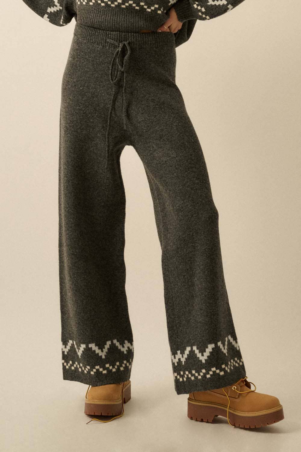 Alpine Drawstring Sweater Pants
