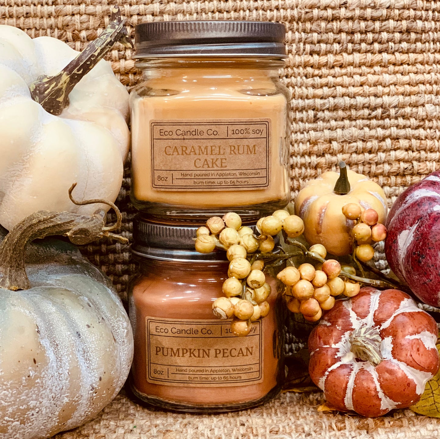 8oz Mason Jar Soy Candle