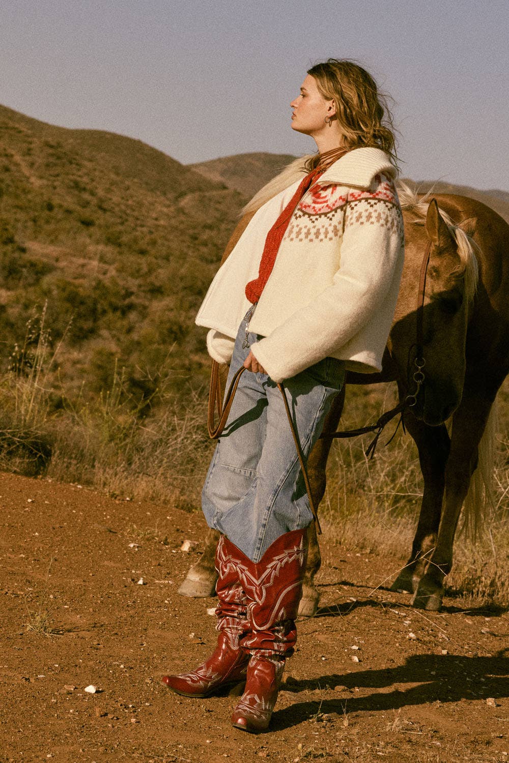 Indy Fair Isle Sweater Jacket