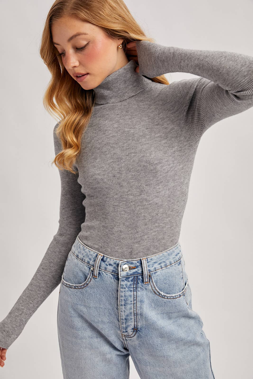 Dana Ribbed Knit Turtleneck - Three Colors