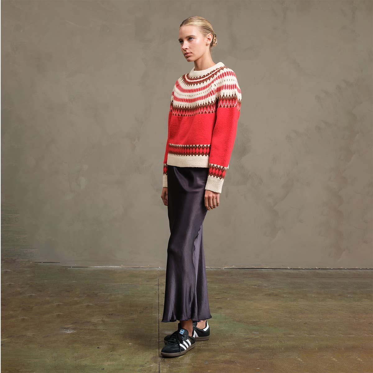 Merry Nordic Pattern Sweater