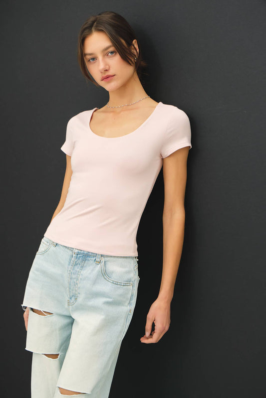 Blair Scoop Neck Top