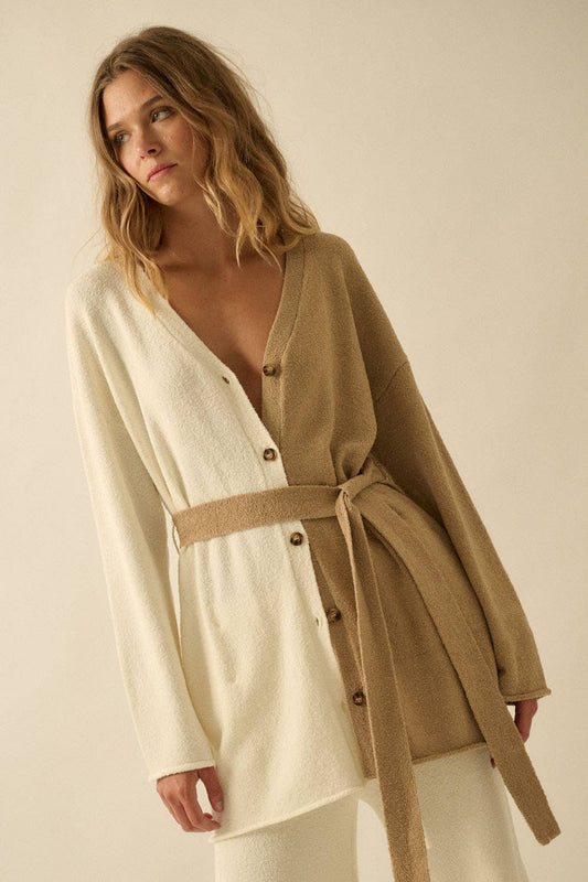 Bianca Color Block Cardigan