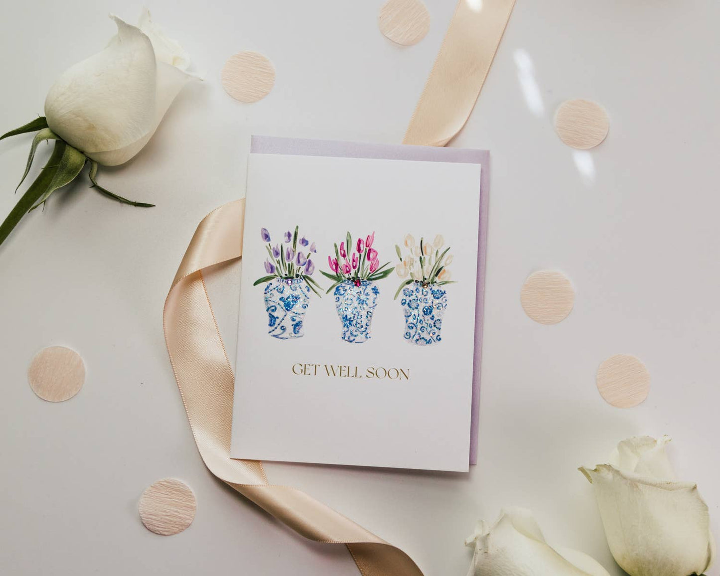 'Get-Well Tulips' Card