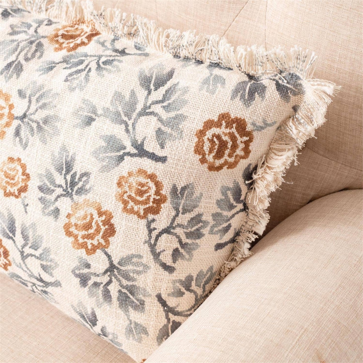 Hearthside Garden Lumbar Pillow
