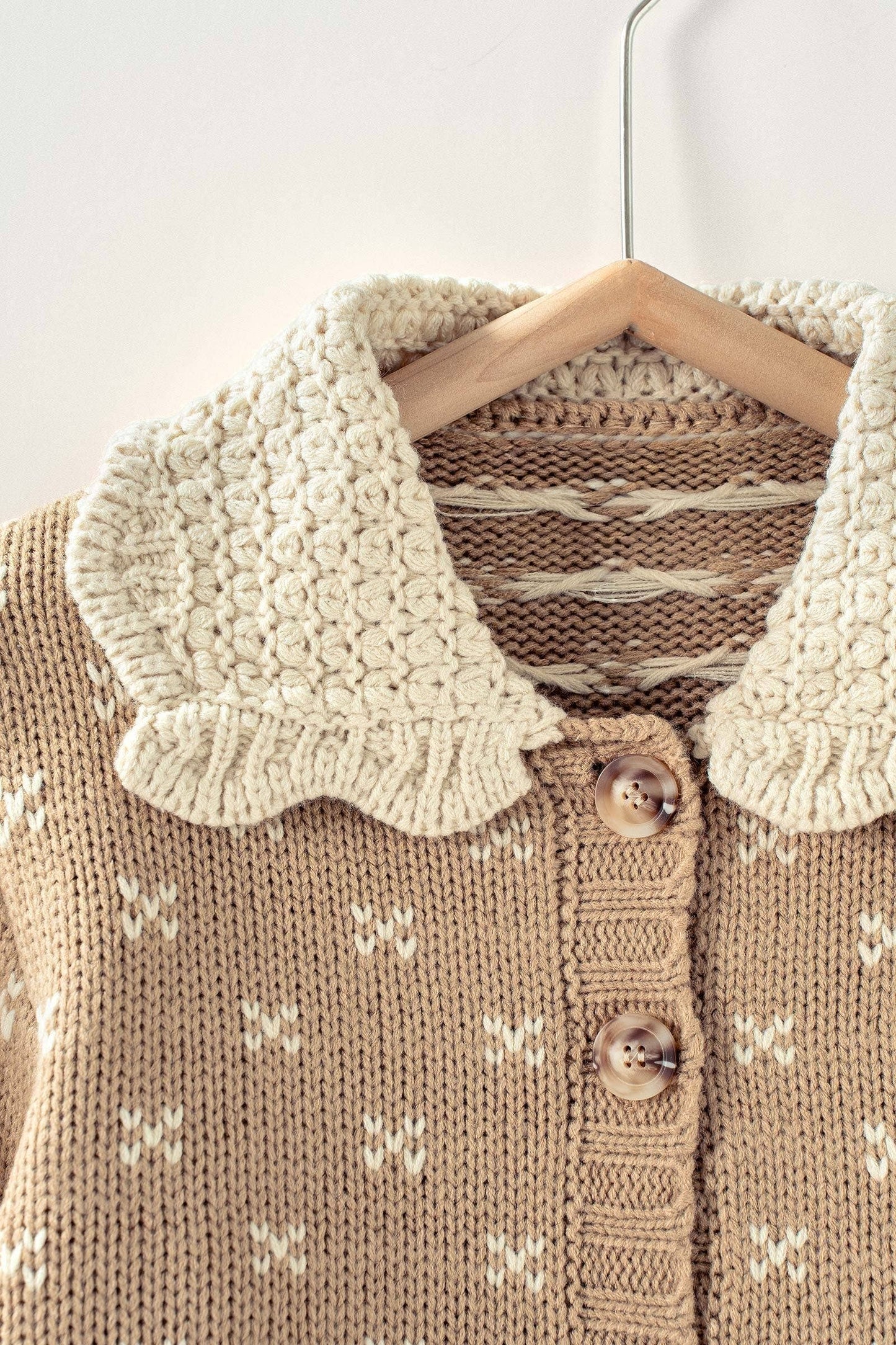 Pria Ruffle Knit Cardigan