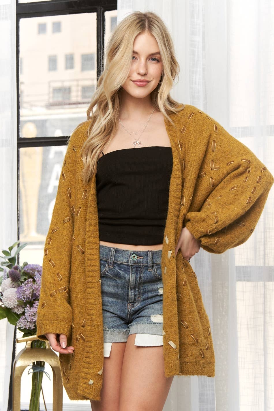 Carmen Woven Cardigan