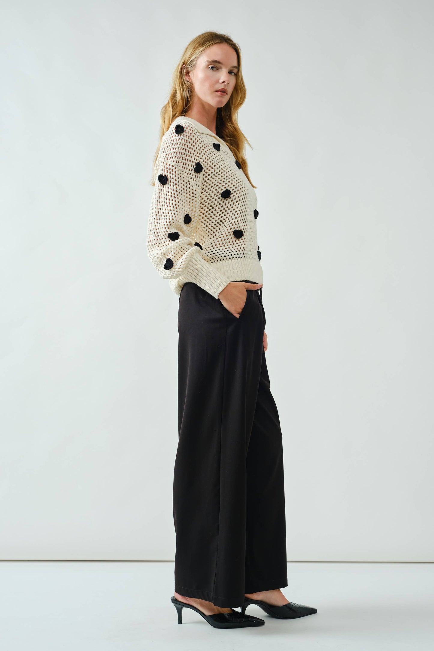Jules Belted Wide Leg Trousers
