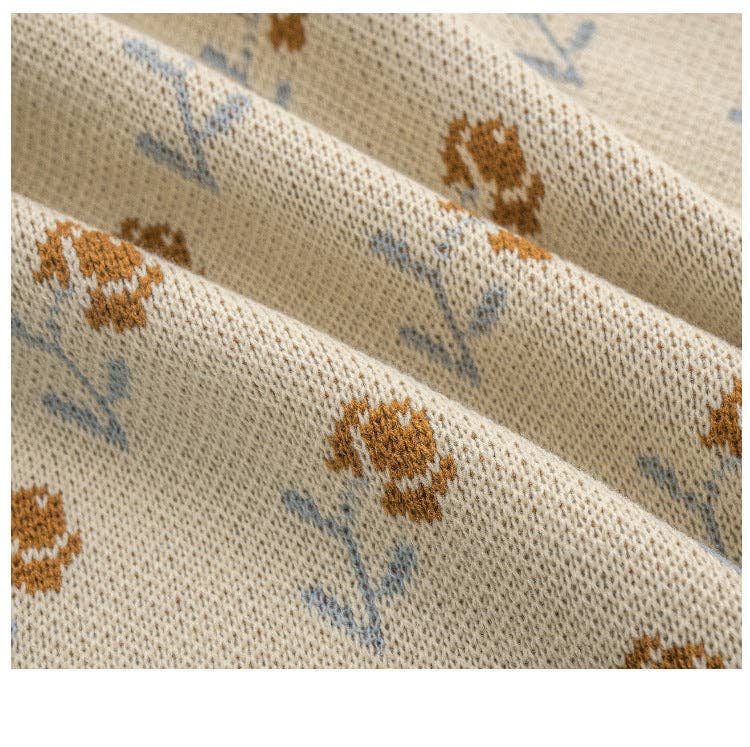 Rosewood Cottage Knit Throw Blanket