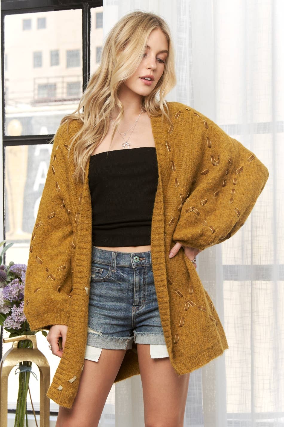 Carmen Woven Cardigan