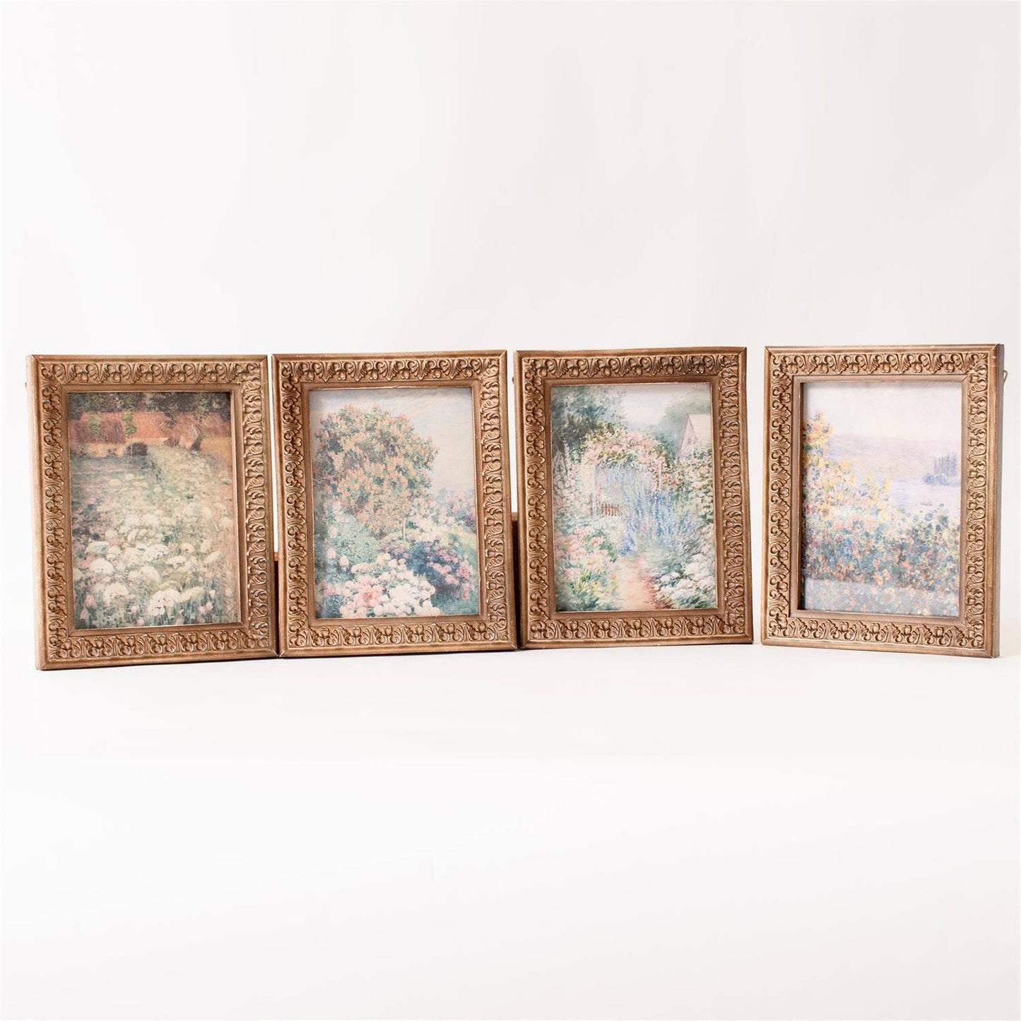 Framed Cottage Garden Landscapes