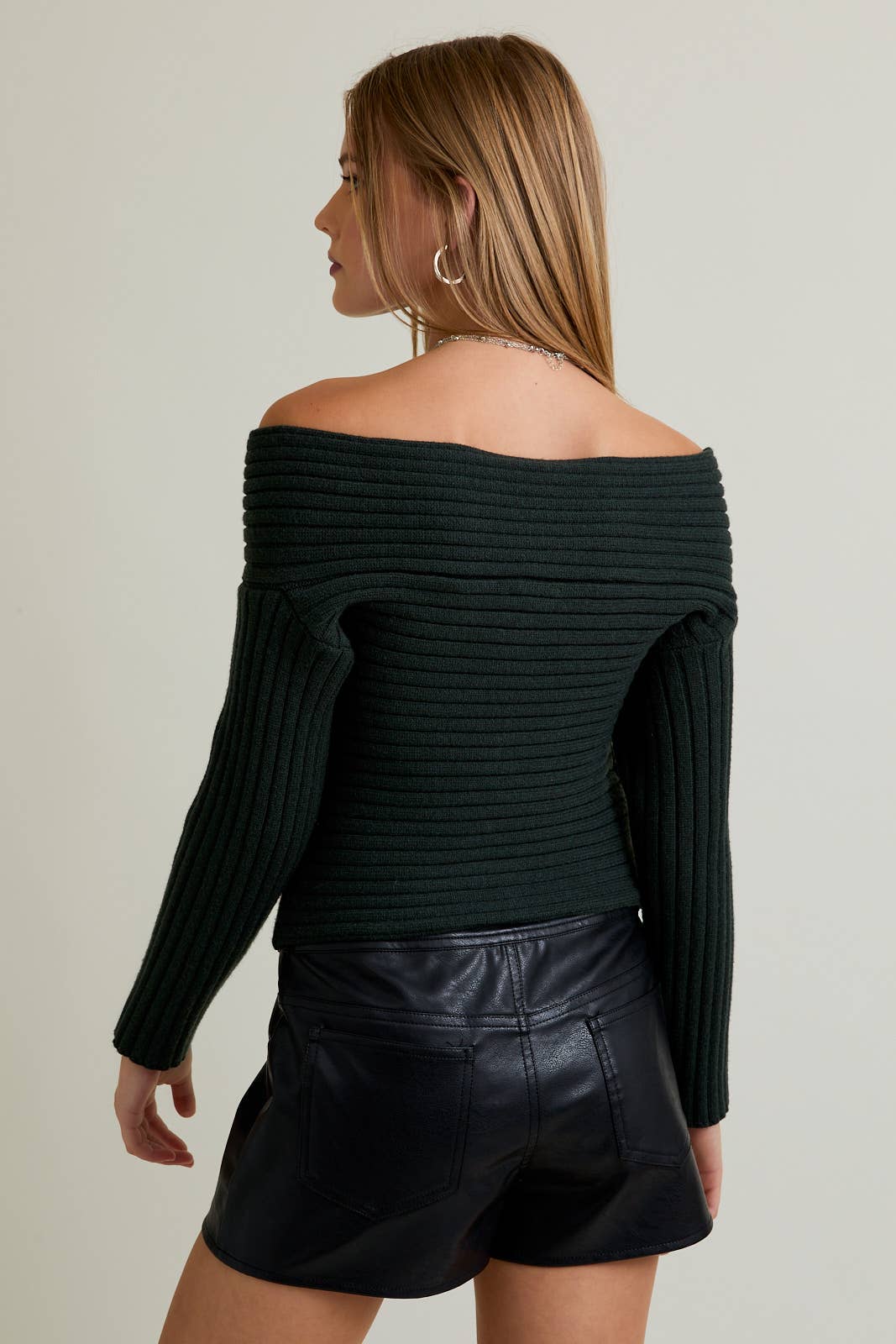 Brianna Twisted Front Sweater