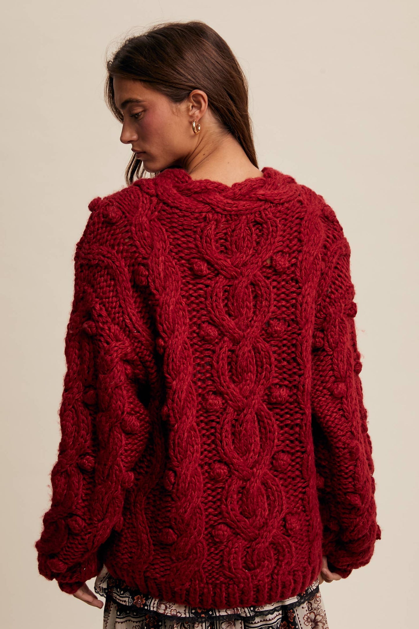 Penelope Chunky Knit Sweater - Two Colors