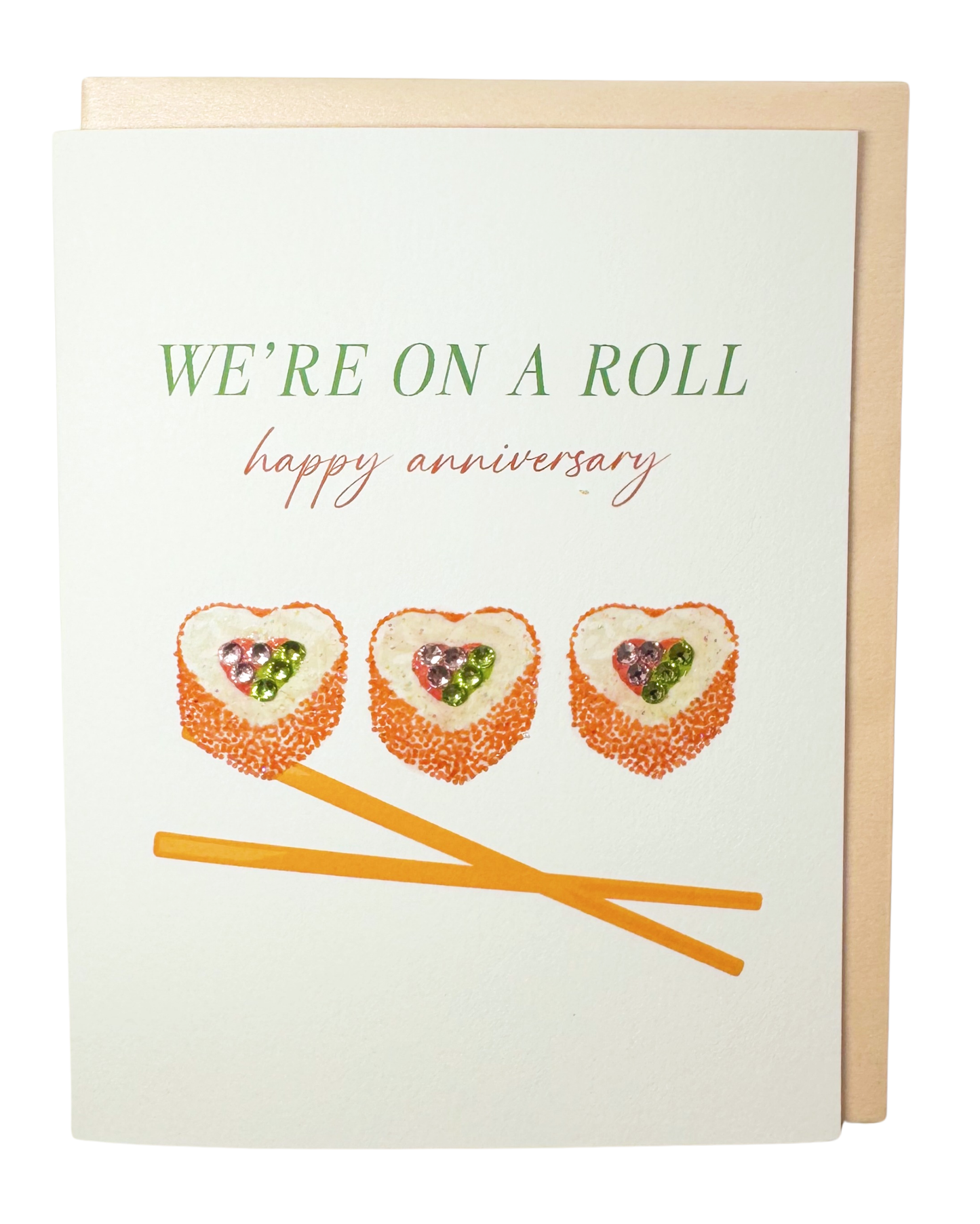 'Sushi Love' Anniversary Card