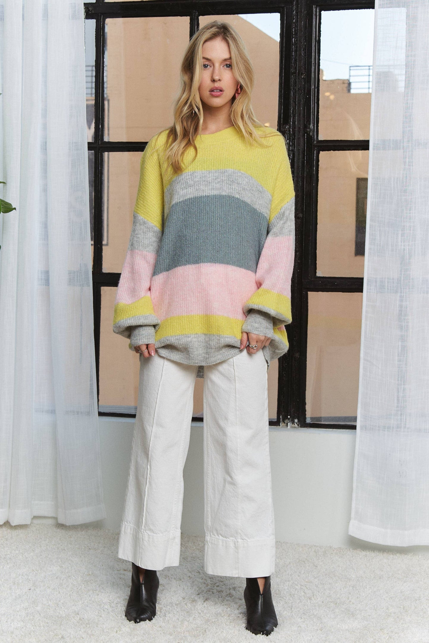 Fiona Crew Neck Sweater