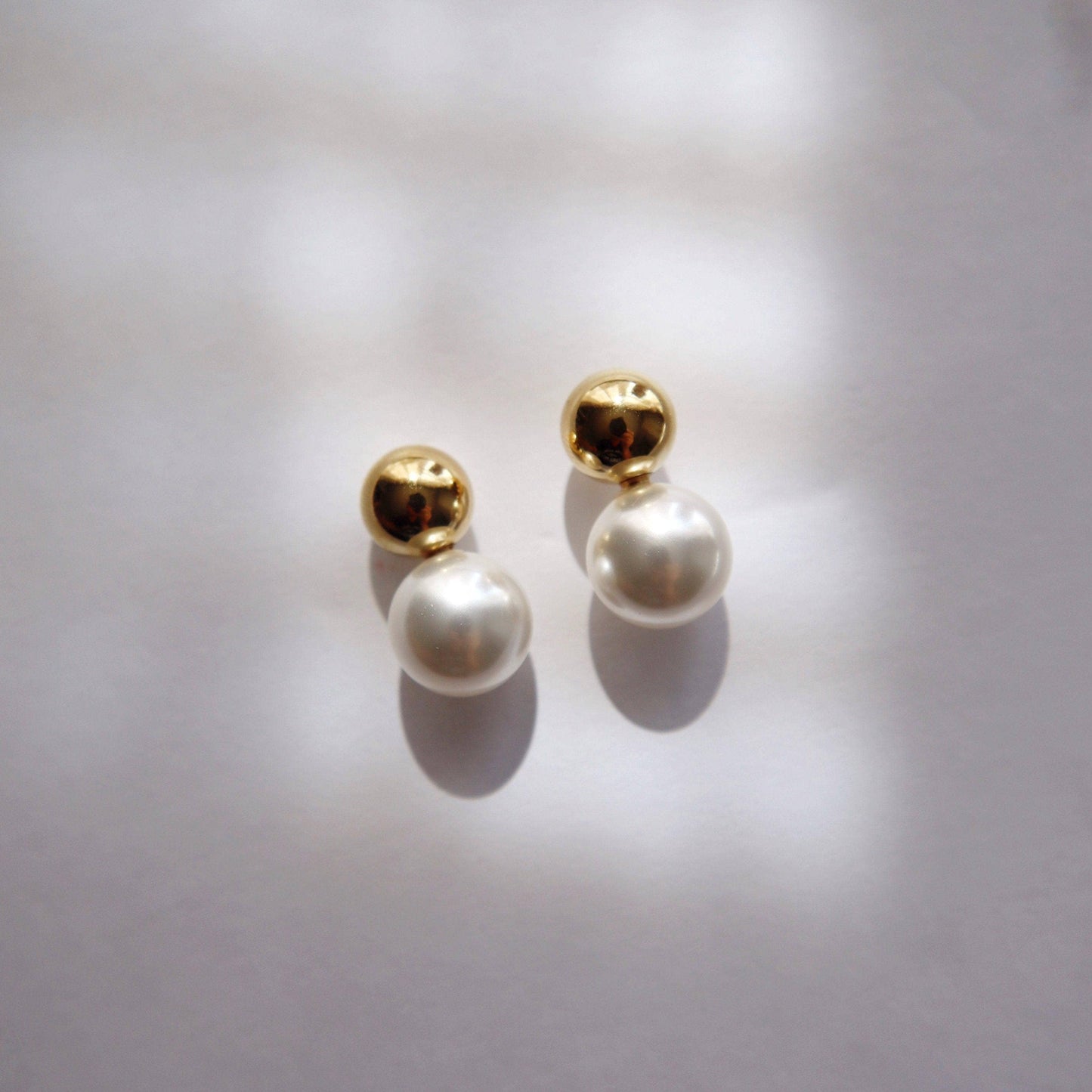 Blair Stacked Pearl Earrings