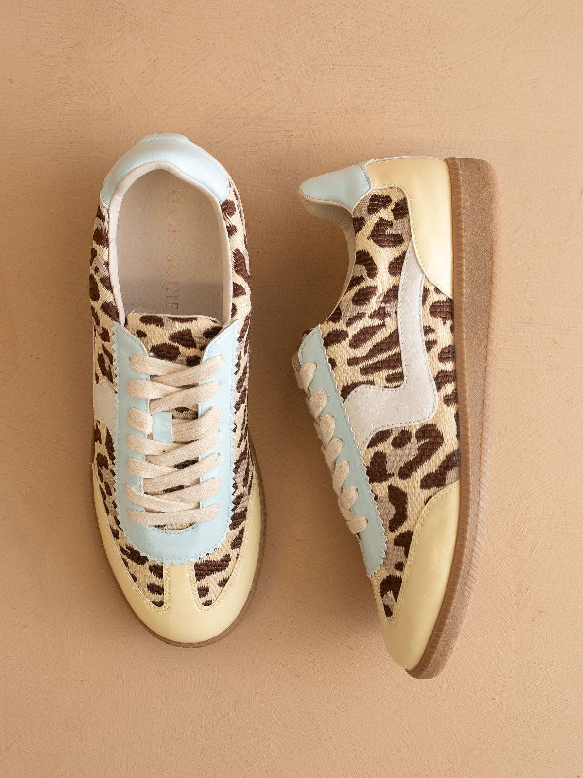 The Kyla | Baby Leopard Classic Low Top Sneakers