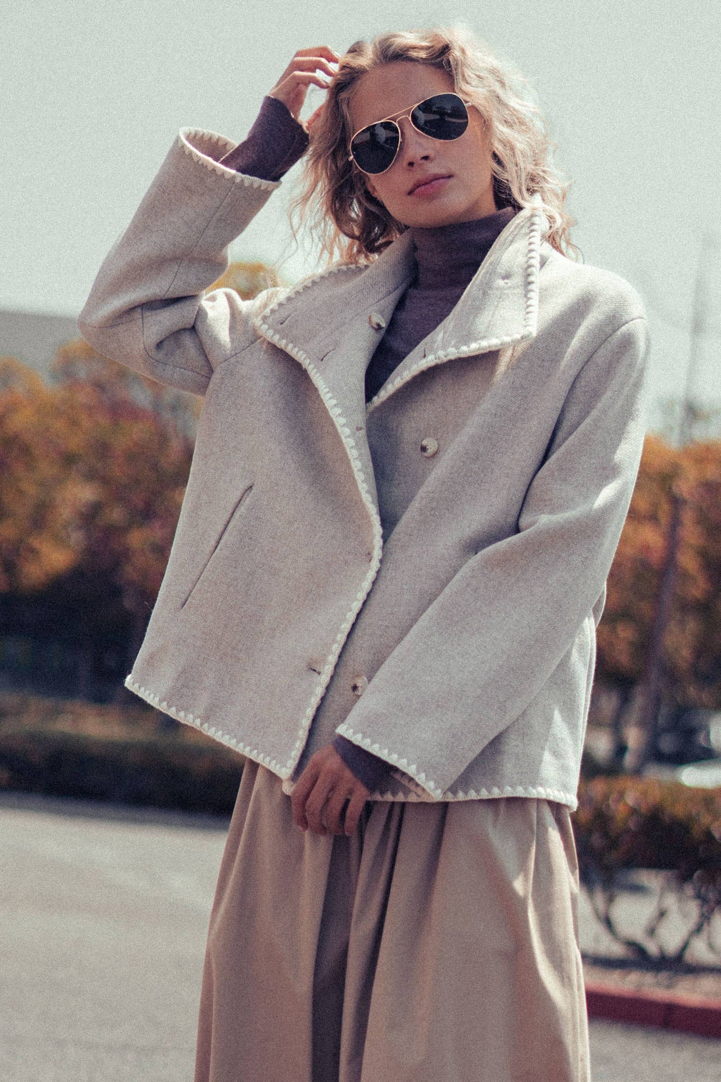 Gwen Contrast Jacket