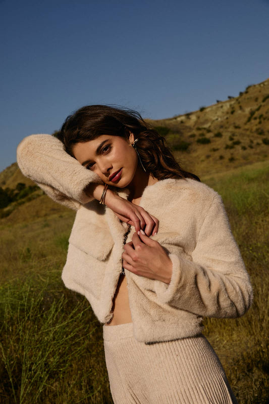 Cora Fur Midi Jacket