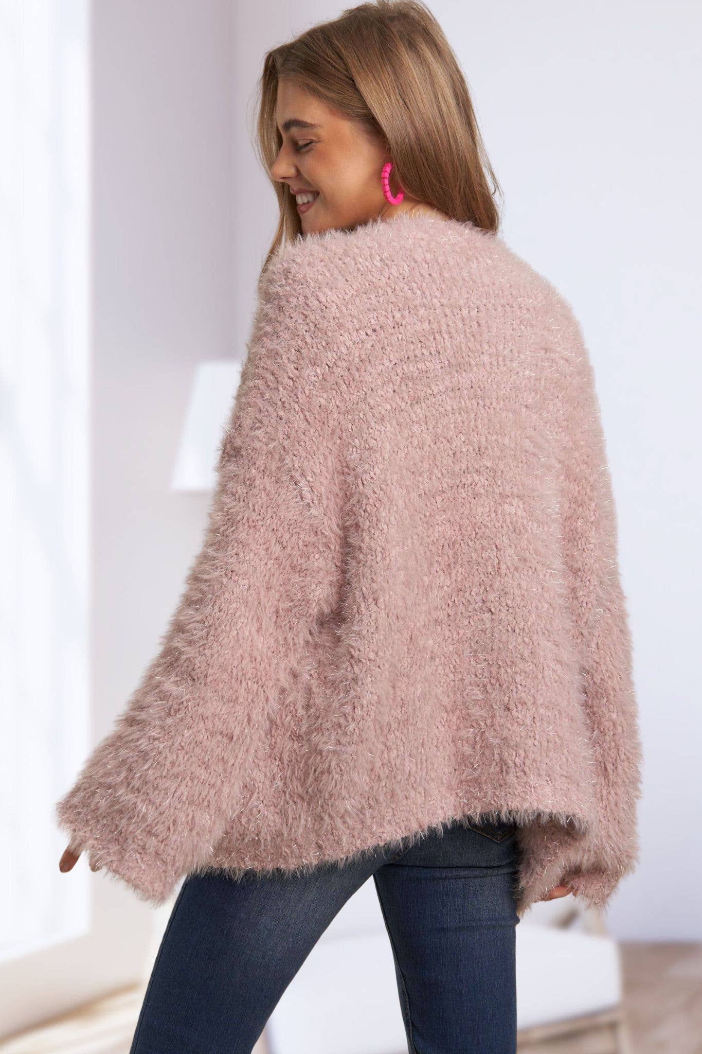 Harley Fuzzy Cardigan - Two Colors