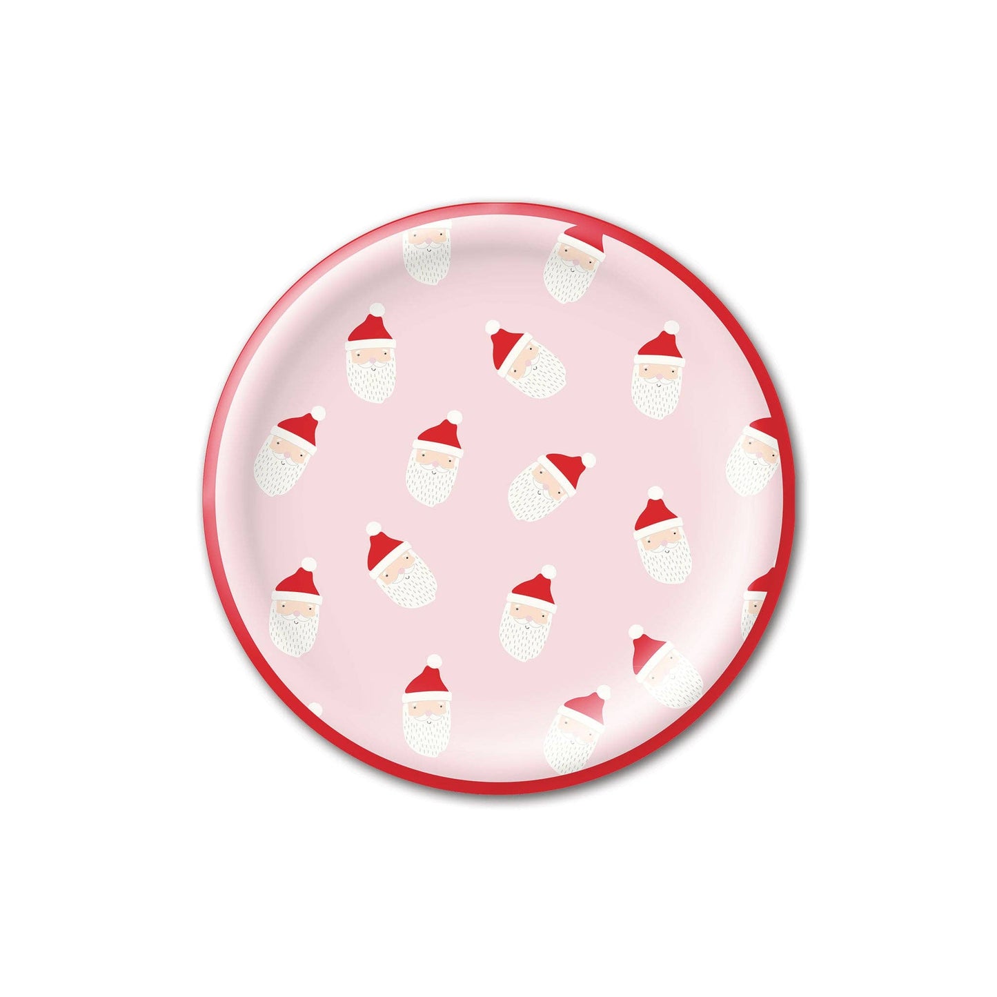 Whimsy Santa Paper Plate