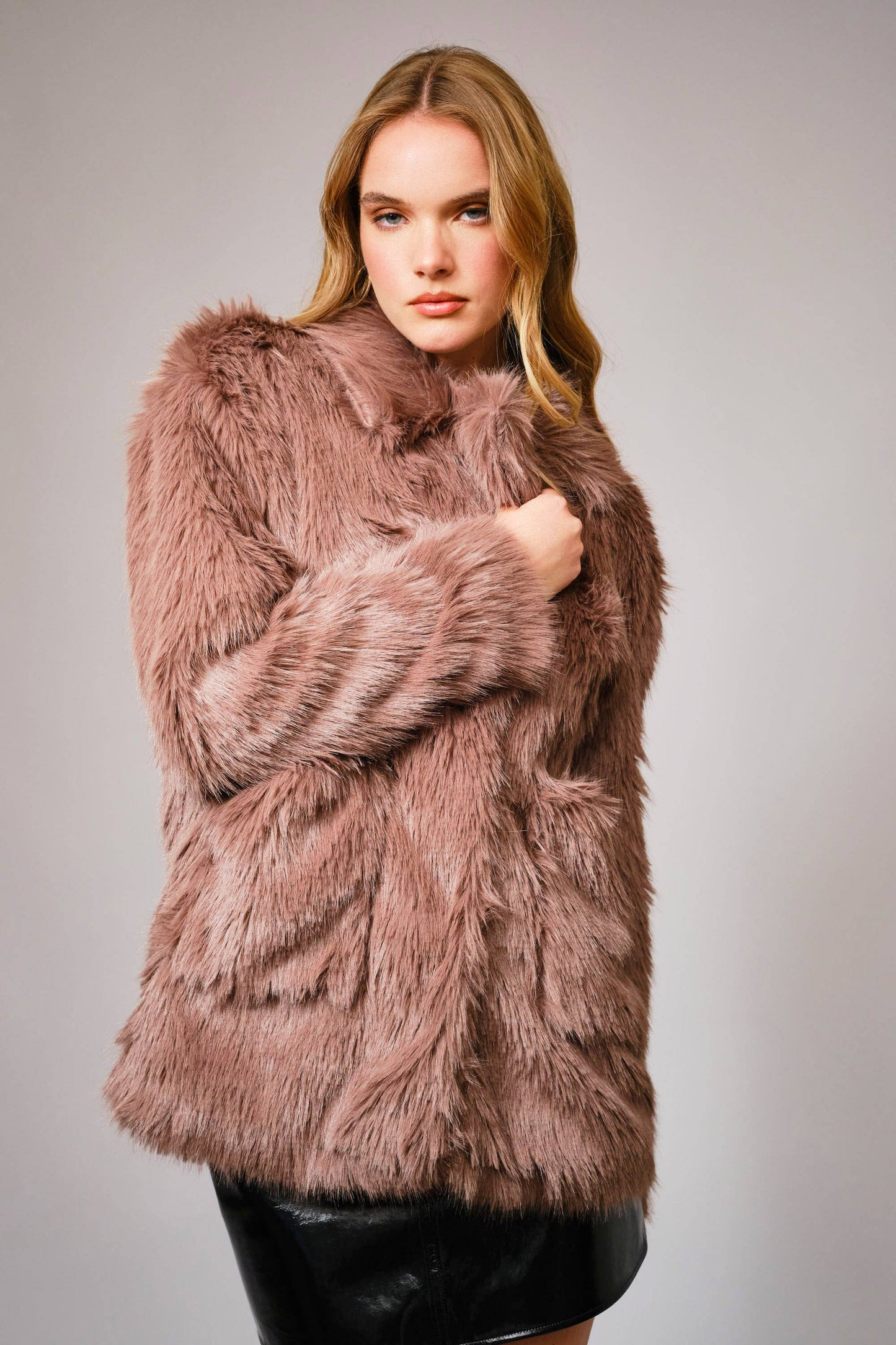 Blair Shag Fur Coat- Two Colors